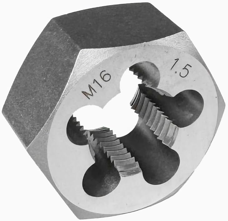 M16 x 1.5 Hex Die Rethreading Die Thread Die Carton Steel For Right Hand